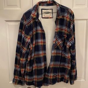 California Cowboy Lined Flannel Women's XL